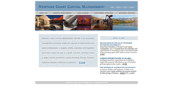 Desktop Screenshot of newportcoastcapital.com